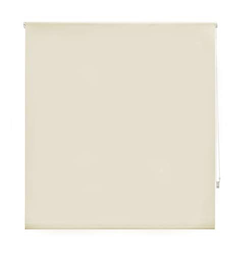 Blindecor Ara - Estor enrollable translúcido liso, Beige, 120 X 250 cm (ancho x alto)