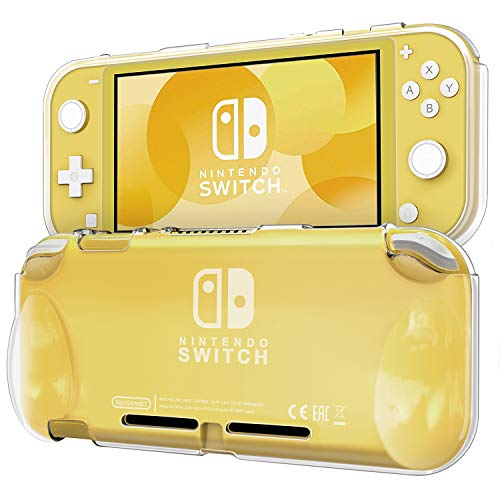 Blukar Funda Nintendo Switch Lite(2019), Carcasa Caso Transparente Silicona TPU Suave Anti-Arañazos Absorción de Choque con Cuatro Esquinas Reforzadas para Nintendo Switch Lite(2019)