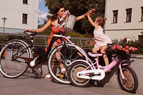 BMX - Puños para manillar de bicicleta para niños - Juego de dos piezas / PVC/para Junior /antideslizante/resistente a la intemperie / ciclismo /fácil instalación en manillar/niños niñas (verde)