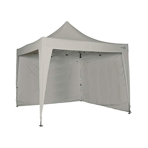 Bo Garden-Carpa 4472114 Pared Lateral, Color Gris