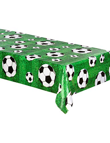 Boland- Tischdecke Mantel, fútbol, Multicolor, 120 x 180 cm (62509) , color/modelo surtido