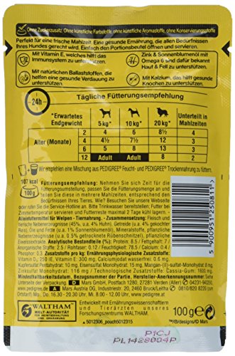 Bolsita para perros junior de pollo y arroz 100g | [Pack de 24]