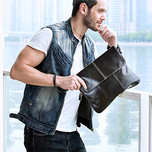 Bolsos de Hombro para Hombres Bolsos de Cuero para Hombres Bolsos de Mensajero para Hombres/Bolsos de Hombro Bolsos para Hombres Bolsos para Hombres Bolsos 8007-8007 Palma de Aceite