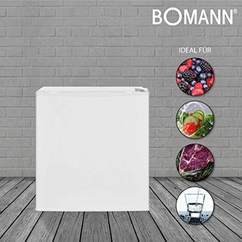 Bomann KB 340 340-Nevera portátil (45 L, eficiencia energética A++, 81 kWh, regulación de Temperatura Continua, descongelación automática), Blanco