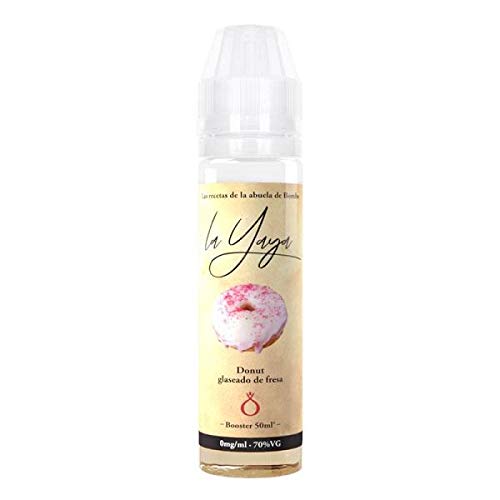 Bombo La Yaya Donut Glaseado de Fresa 50ml - 2 EUROS DE AHORRO POR CADA PRODUCTO ADICIONAL DE VAPOR CENTER