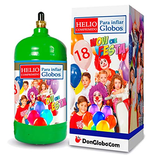 Bombonas Helio Desechable 0.145m3 sin Globos