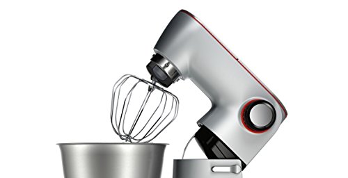 Bosch MUM9AD1S00 - Robot de cocina (5,5 L, Plata, Giratorio, Tocar, CE, VDE, Acero inoxidable, Aluminio)