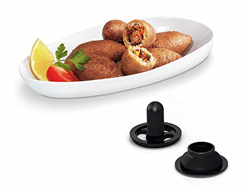 Bosch MUZ9HA1 Set picador de carne y verduras para robots de cocina OptiMUM, Acero y negro