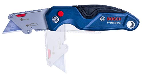 Bosch Professional - Cúter plegable (3 cuchillas)