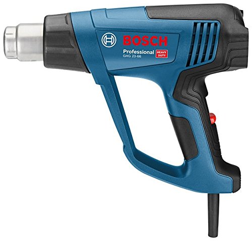 Bosch Professional GHG 23-66 - Decapador (2300 W, temperatura regulable 50 hasta 650°, pantalla digital, 10 flujos, 5 accesorios, en maletín)