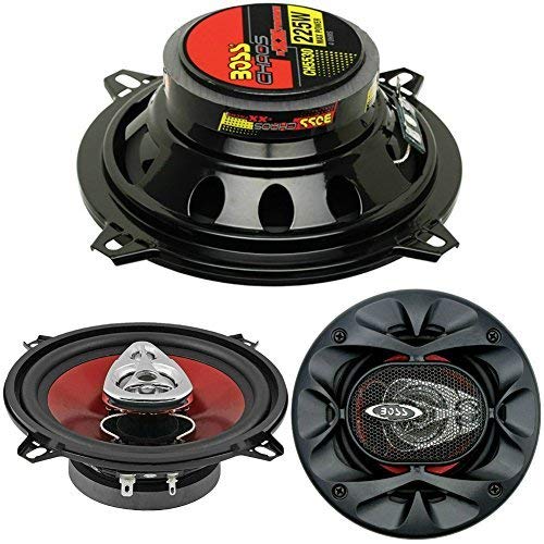 BOSS Audio CH5530 CH 5530 Pareja de Altavoces difusores 13,00 cm 130 mm 5" de 230 vatios rms y 450 vatios MAX a Pareja de predisposición sistem 3 Calles triaxial Coche