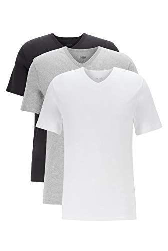 BOSS T-Shirt VN 3P CO Camiseta, Multicolor (Miscellaneous 999), X-Large (Pack de 3) para Hombre