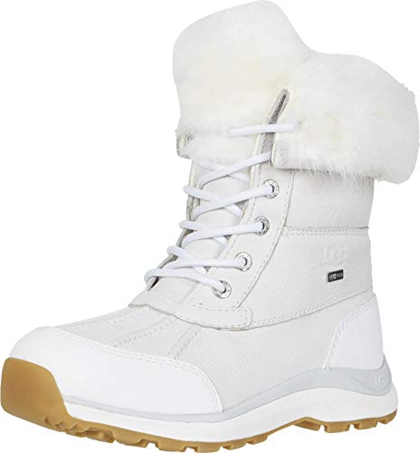 Botas UGG W Adirondack Boot III Fluff Blanco Mujer 6 Blanco