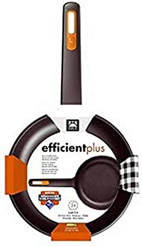 Braisogona A431228 Efficient Plus-Sartén de aluminio fundido (28 cm), negro