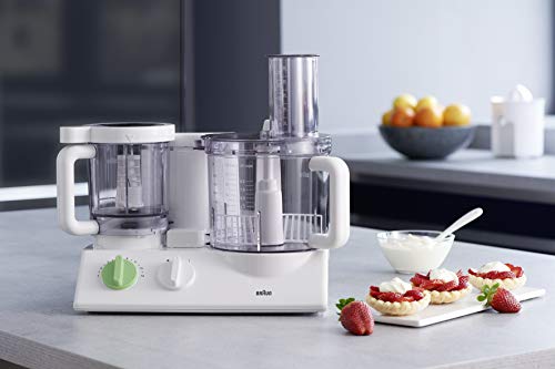 Braun FX 3030 - Robot de cocina (Verde, Color blanco, De plástico)