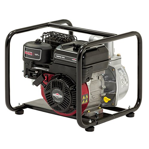 Briggs & Stratton Elite WP2-35 - Bomba de agua de gasolina 2"/50 mm, 435 litre/min, 8m succión vertical, motor 550 Series OHV