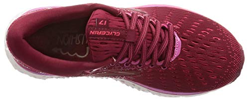 Brooks Glycerin 17, Zapatillas de Running para Mujer, Rojo (Rumba Red/Rteaberry/Gold 694), 38 EU