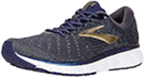 Brooks - Modelo Glycerin 17 - Zapatillas para hombre, Negro (Grey/Navy/Gold), 47 EU