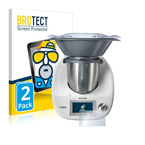 BROTECT Protector Pantalla Anti-Reflejos Compatible con Vorwerk Thermomix TM5 (2 Unidades) Pelicula Mate Anti-Huellas