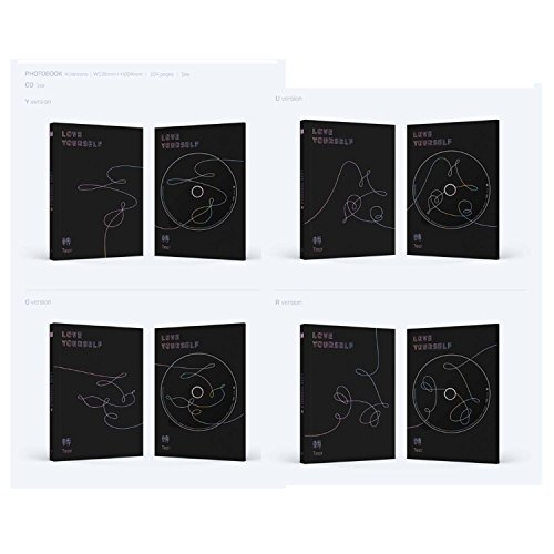 BTS 3rd Album - LOVE YOURSELF 轉 TEAR [ R ver. ] CD + Photobook + Mini Book + Photocard + Standing Photo + Folded Poster + FREE GIFT / K-POP Sealed