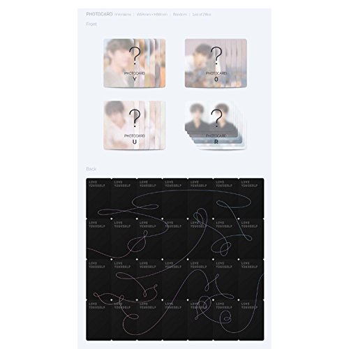 BTS 3rd Album - LOVE YOURSELF 轉 TEAR [ R ver. ] CD + Photobook + Mini Book + Photocard + Standing Photo + Folded Poster + FREE GIFT / K-POP Sealed