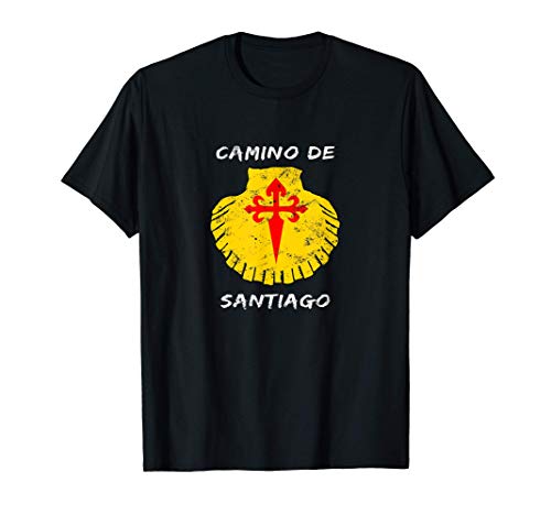 Buen Camino de Santiago Compostela España Peregrinos Camiseta