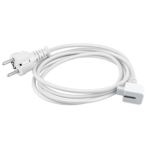 Cable de extensión del cargador MacBook de 1,8 m Compatible con el cargador MacBook para MagSafe, iBook, iPhone, todos los cargadores MacBook