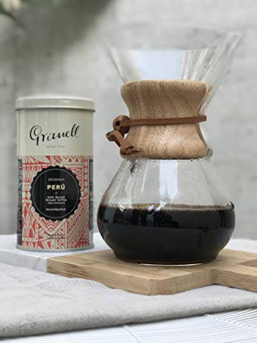 Cafés Granell Granell - Orígenes - Perú | Cafe Molido 100% Café Arabica - Café Rico En Aroma Y Sabor - 200 Gramos