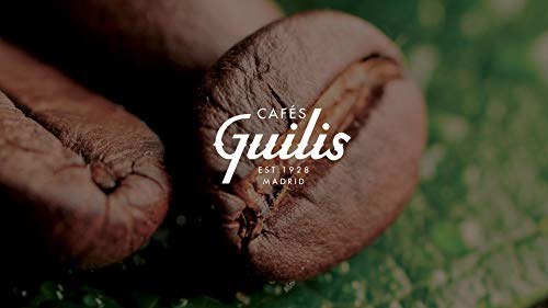 CAFES GUILIS Café en Grano Descafeinado Arábica Tueste Natural Sabor Aroma Espresso 1 Kg