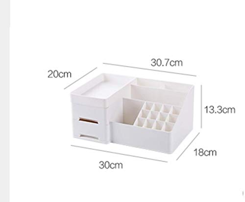 Cajas de joyería DJSSH Caja de Almacenamiento cosmética Almacenamiento de cosmética for Cambiador/lápiz Labial Titular de la Oficina de cajón DJSSH