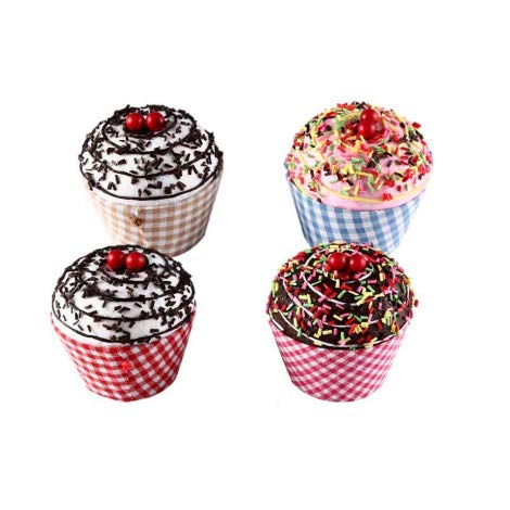 Cajita en Forma de Tarrina de Helado"CUPCAKE" - Cajas, Tarros para Detalles Originales y Baratos para Invitados de Bodas, Regalos Comuniones y Cumpleaños Infantiles