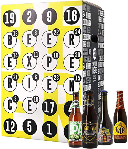 Calendario de adviento dedicado a la cerveza - 24 cervezas