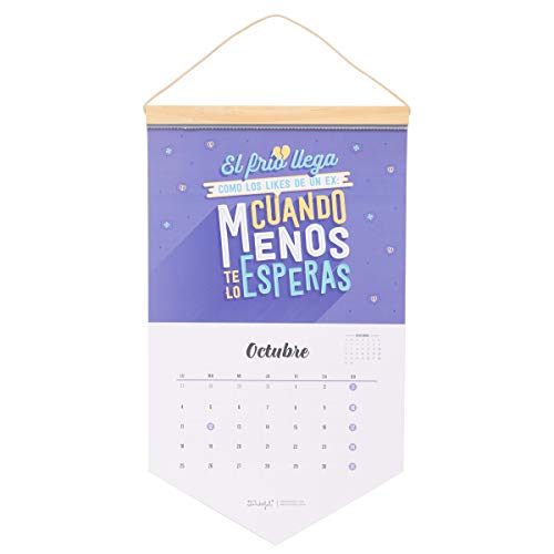 Calendario de pared - 2021 sueños por cumplir y 365 días para alcanzarlos