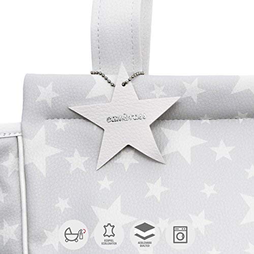 Cambrass Etoile - Bolso maternal panadera para carro bebe, 13 x 40 x 33 cm, color gris