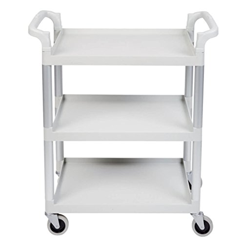 Cambro KD Cart Carro de Servicion 3 Estantes, Gris, 83.5x41.3x96.5 cm