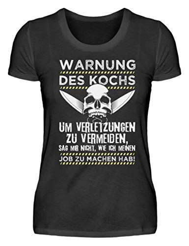 Camiseta para mujer perfecta para los mejores cocineros Negro S