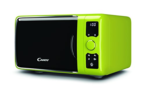 Candy EGO-G25DCG Microondas con Grill, 6 programas automáticos, 900 W / 1000 W, 25 litros, Verde