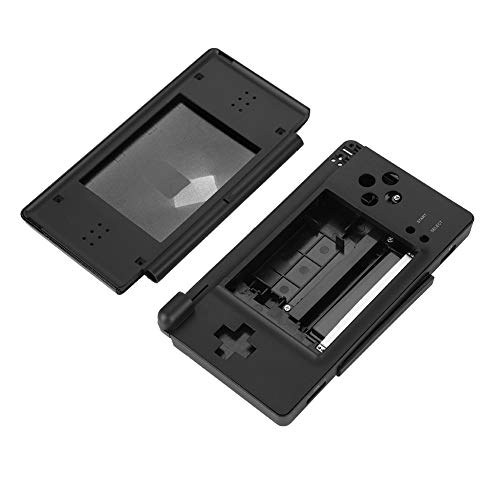 Carcasa de Repuesto Carcasa de Carcasa para Nintendo DS Lite Piezas de reparación Completa(Negro)