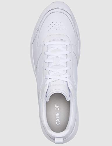 CARE OF by PUMA Zapatillas bajas informales en cuero para hombre, Blanco, 45 EU