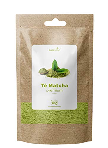 Carefood Té Verde Matcha Orgánico Premium - 70 gr