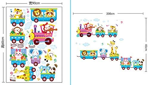 Cars coche pasteles con forma de trenes PVC Graz Design adhesivo decorativo para pared decorativo para