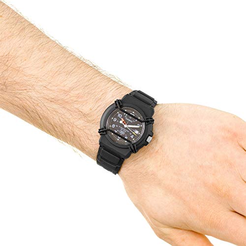 Casio Reloj Analógico para Hombre de Cuarzo con Correa en Resina HDA-600B-1BVEF