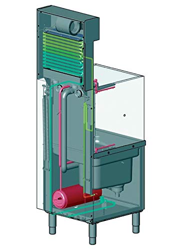 Casselin - Lavavajillas eléctrico Profesional, Modelo CLVACDPVRC, producción 1320/660/440, Cesta por Hora