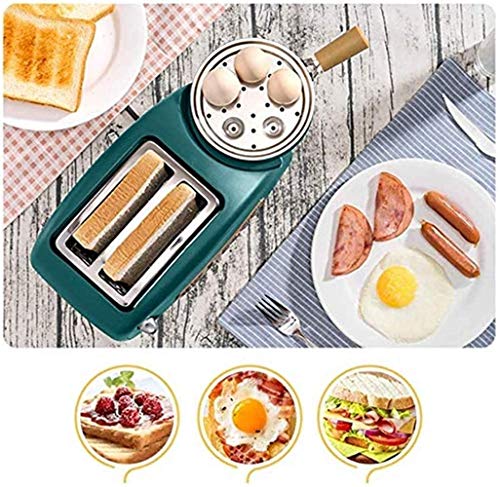 CattleBie Panaderos, Multifuncional automática al Horno Tostador 5 libremente Ajustable en Color Puesto máquina de Pan Puede descongelar y Calentar Pan con bicarbonato Grill