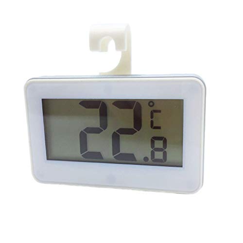 Cdrox Nevera Digital Colgante Termómetro Impermeable Congelador habitación Medidor de Temperatura Helada Advertencia - 20 ℃ a 60 ℃
