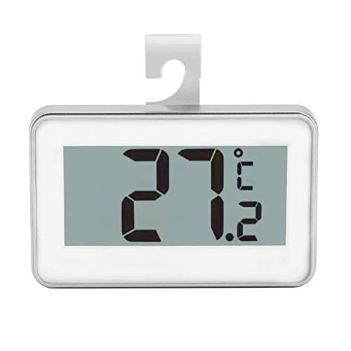 Cdrox Nevera Digital Colgante Termómetro Impermeable Congelador habitación Medidor de Temperatura Helada Advertencia - 20 ℃ a 60 ℃