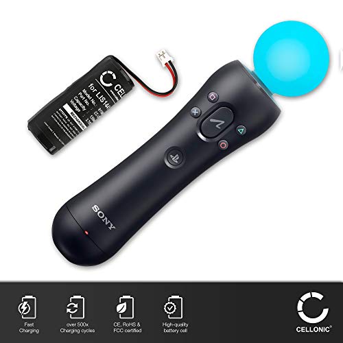 CELLONIC® Batería Premium Compatible con Sony PS3 / PS4 Move Motion Controller, Playstation Move, LIS1441 1350mAh Pila Repuesto bateria