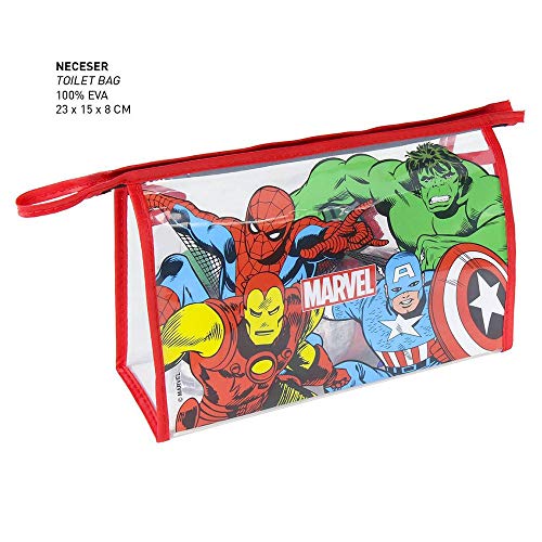 Cerdá 2100003056, Neceser Set Aseo/Viaje Avengers para Niños, Multicolor, Único