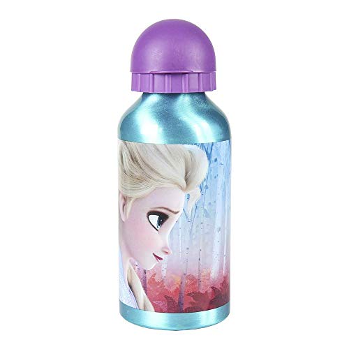 Cerdá, Mochila con Botella de Agua Infantil de Frozen 2-Licencia Oficial Disney Studios Unisex niños, Multicolor, 250X310X100MM