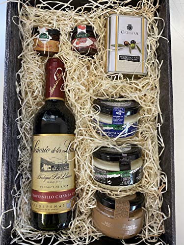 Cesta navideña de productos gourmet para regalar